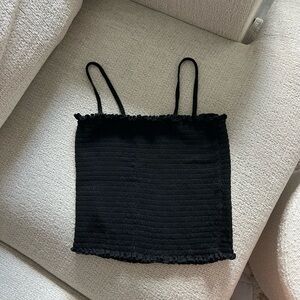 Brandy Melville Smocked Tank Top